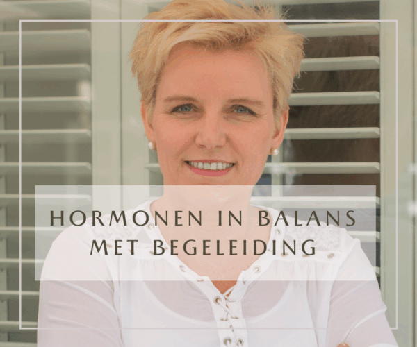 Hormonen in balans met begeleiding